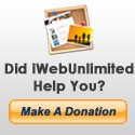 Donate to iWebUnlimited.com
